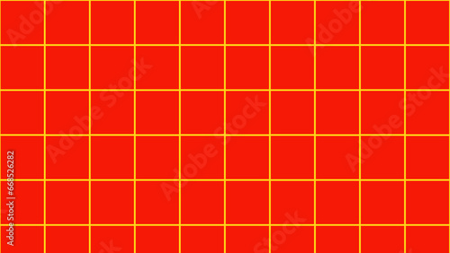 Red squares paper plaid background
