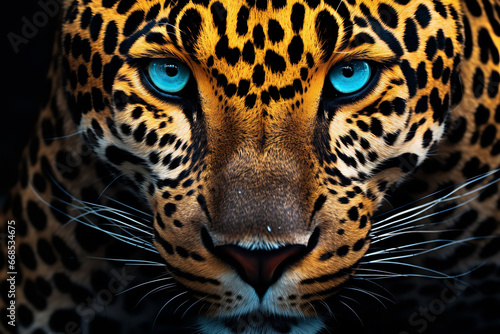 jaguar skin pattern clipart