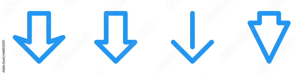 down arrow icon set, down arrow symbol down arrow icon set, down arrow symbol
