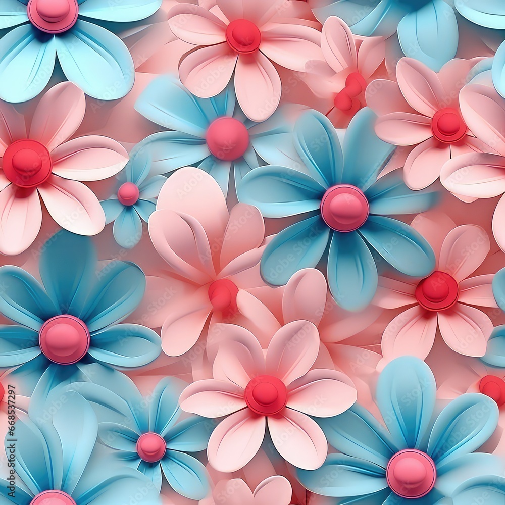 Seamless Embroidered Pastel Floral Patterns, 3d Flower Digital Paper Pack, Seamless Pattern, Flower Background, Seamless Texture, Scrapbook Seamless Embroidered Pastel Floral Patterns, 3d Flower Digital Paper Pack, Seamless Pattern, Flower Background, Seamless Texture, Scrapbook