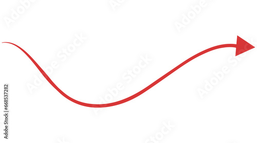 arrow icon, direction sign, navigation symbol, growth sign in business, using for commercial in graphic design works