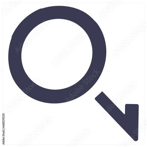gender and Symbol icon concept