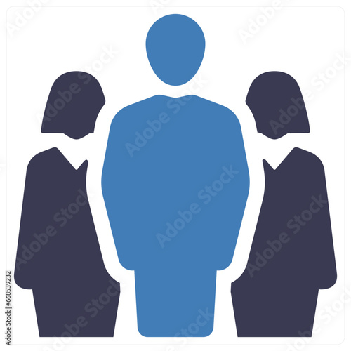 gender and Symbol icon concept