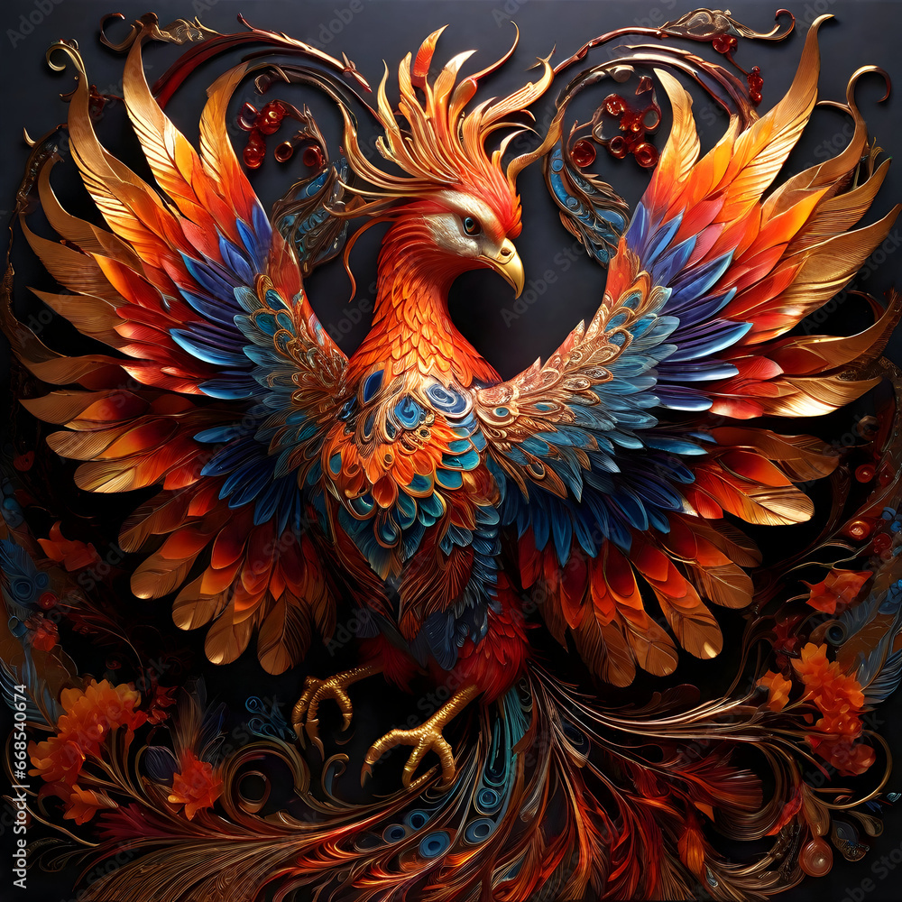 Fototapeta premium bird of paradise