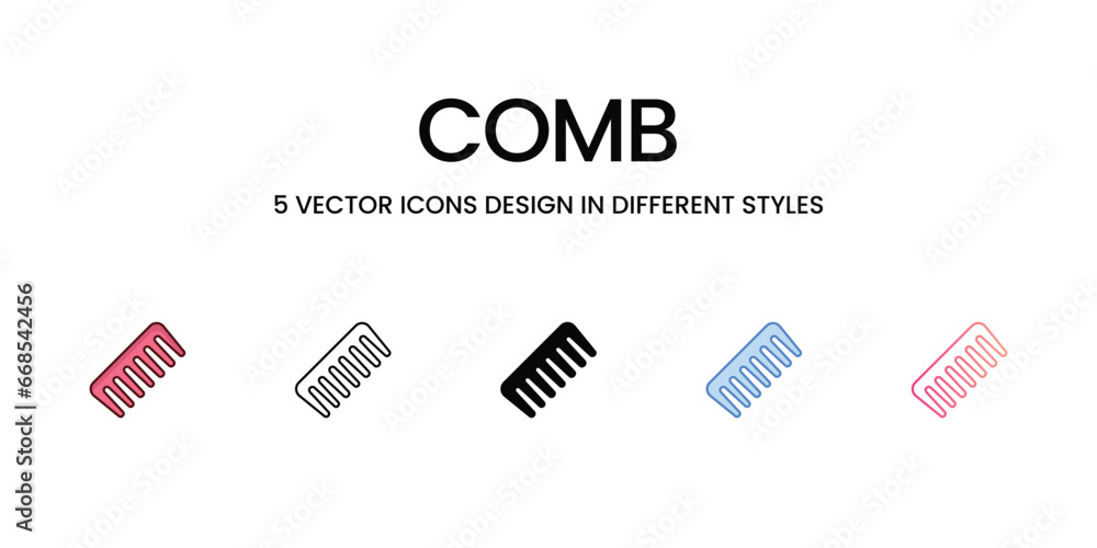 Comb icon. Suitable for Web Page, Mobile App, UI, UX and GUI design. Comb icon. Suitable for Web Page, Mobile App, UI, UX and GUI design.