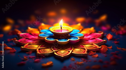 Diwali Festival of lights background