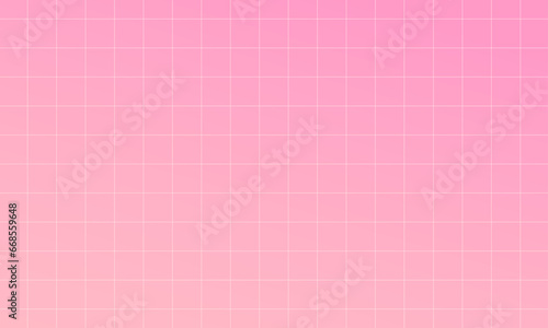 Vector hot gradient pink aesthetic grid pattern background