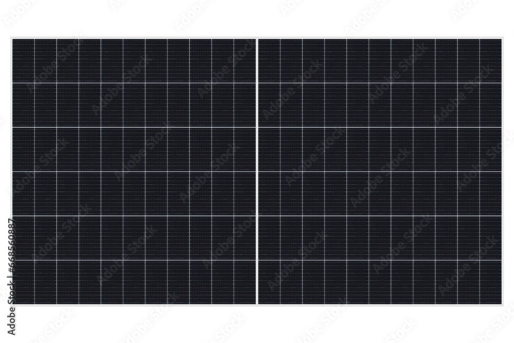 Top view of solar cells panels isolated on transparent background. Alternative and renewable source of electricity. Green and clean energy power Top view of solar cells panels isolated on transparent background. Alternative and renewable source of electricity. Green and clean energy power