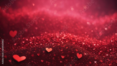 Red heart on a red background  Love hearts wallpaper   wedding hearts  and red fabric background  Valentine s day background