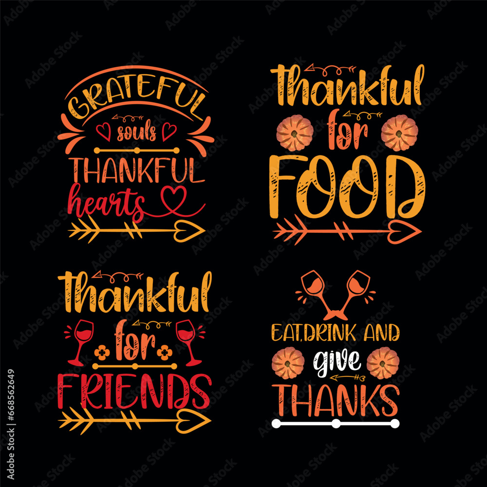 flat design thanksgiving background, thanksgiving, happy thanksgiving typography t-shirt, set of thanksgiving lettering, turkey t-shirt design greeting card, t-shirt
