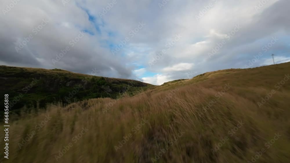 Drone video over mountains in Fiji Drone video over mountains in Fiji