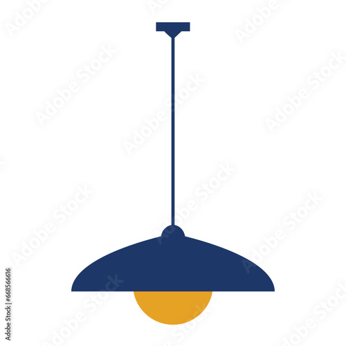 vector hanging lamp