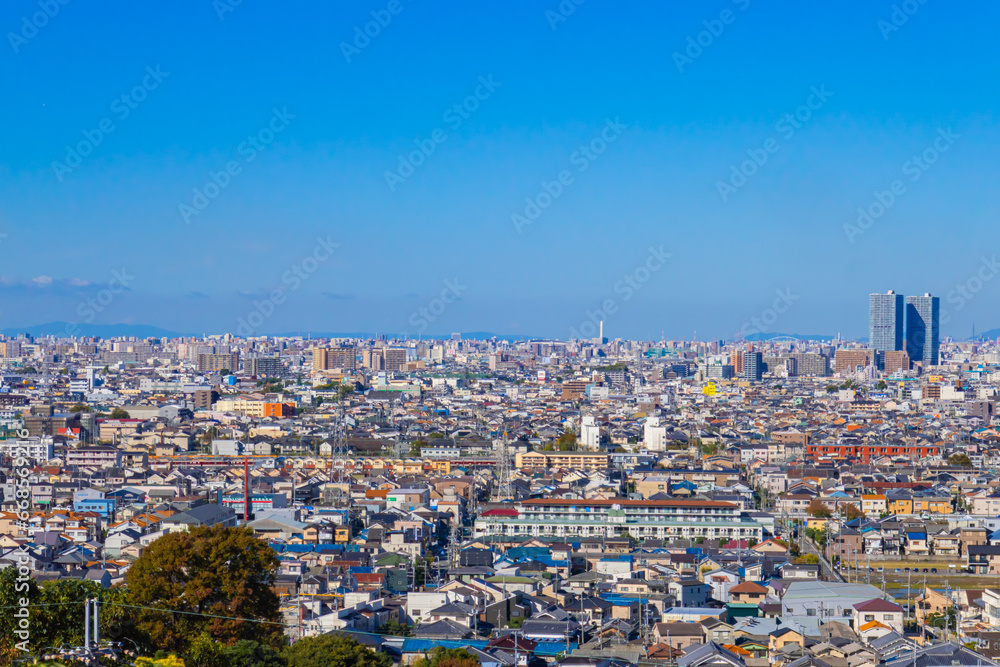 美しい大阪の町並み