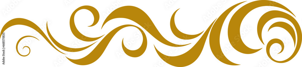 Ornamental curls, swirls divider and filigree ornaments vector illustration. Design elements Ornamental curls, swirls divider and filigree ornaments vector illustration. Design elements