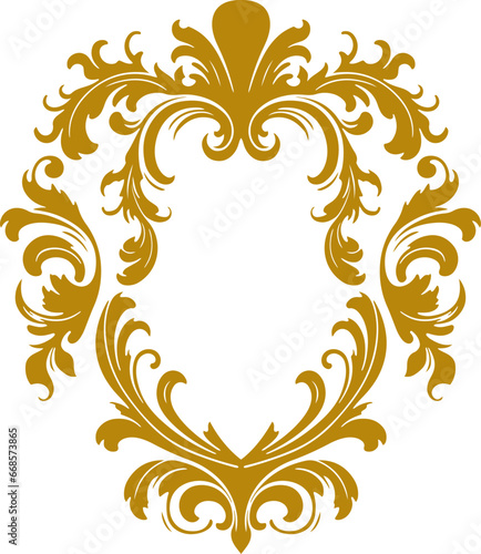 Ornamental curls, swirls divider and filigree ornaments vector illustration. Design elements