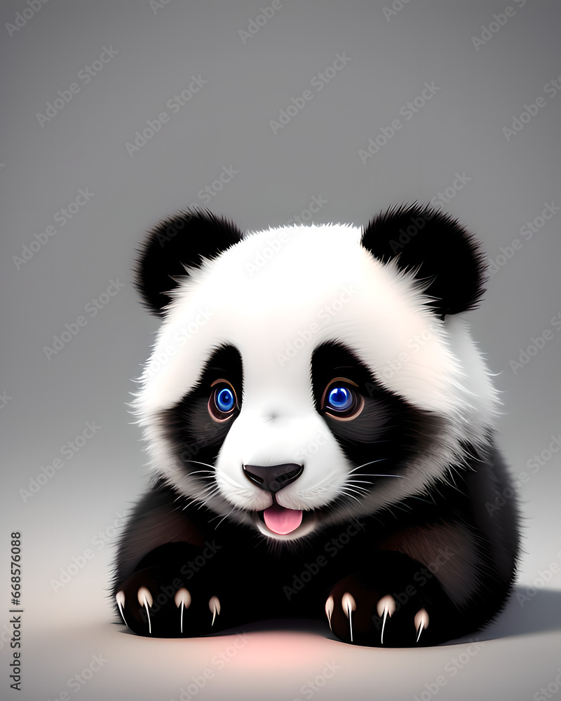 Fototapeta premium Panda cub