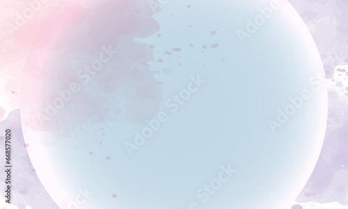 Vector colorful smoky watercolor textured background