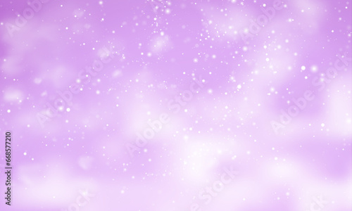 Vector elegant purple sparkle bokeh light background design