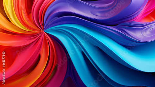 Colorful abstract 3d background