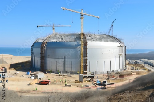 nuclear installation building