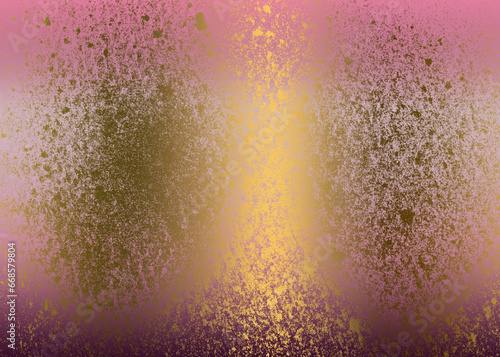 Obraz na płótnie Golden Abstract decorative paper texture background for artwork - Illustration w salonie