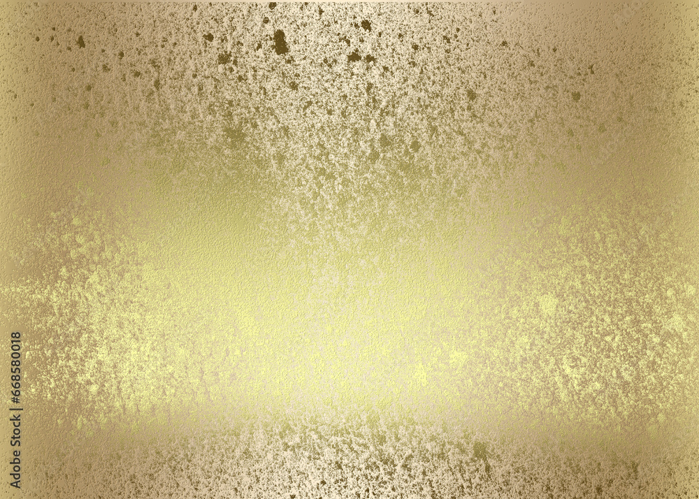 Golden Abstract decorative paper texture background for artwork - Illustration