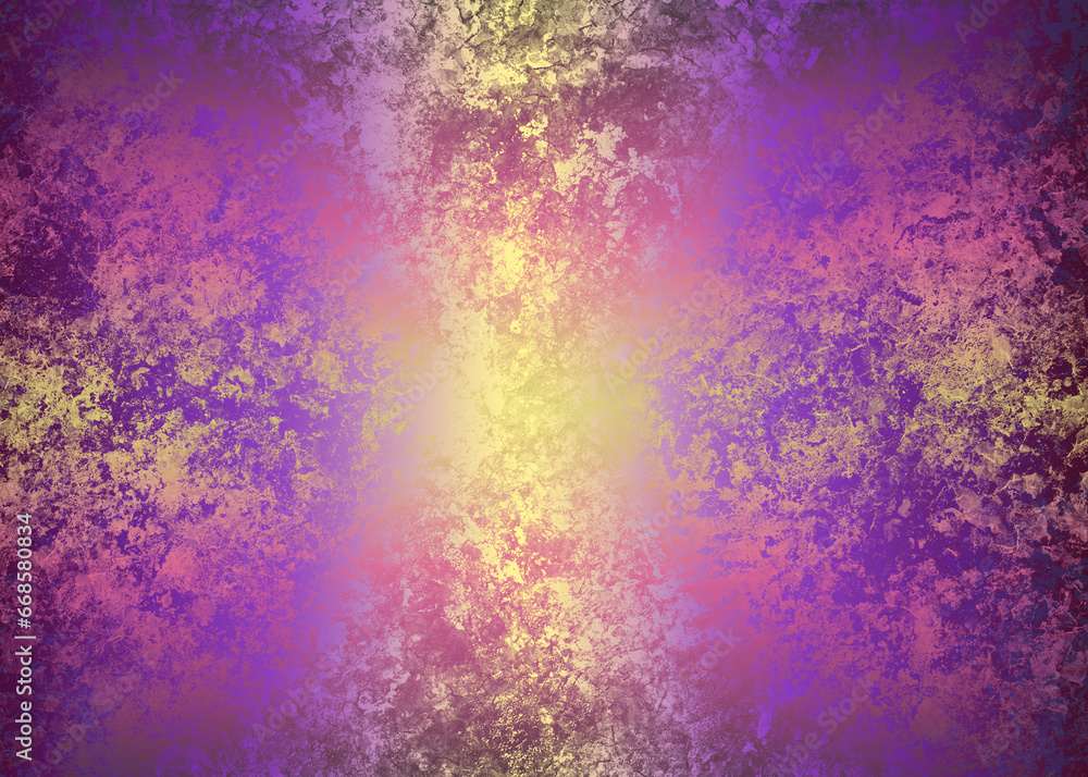 Golden Abstract decorative paper texture background for artwork - Illustration
