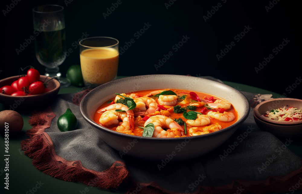 Deliciosa Moqueca. Comida Tradicional Brasileira com Ingredientes Autênticos
Deliciosa Moqueca. Comida Tradicional Brasileira com Ingredientes Autênticos