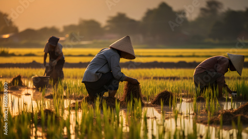 rice fields