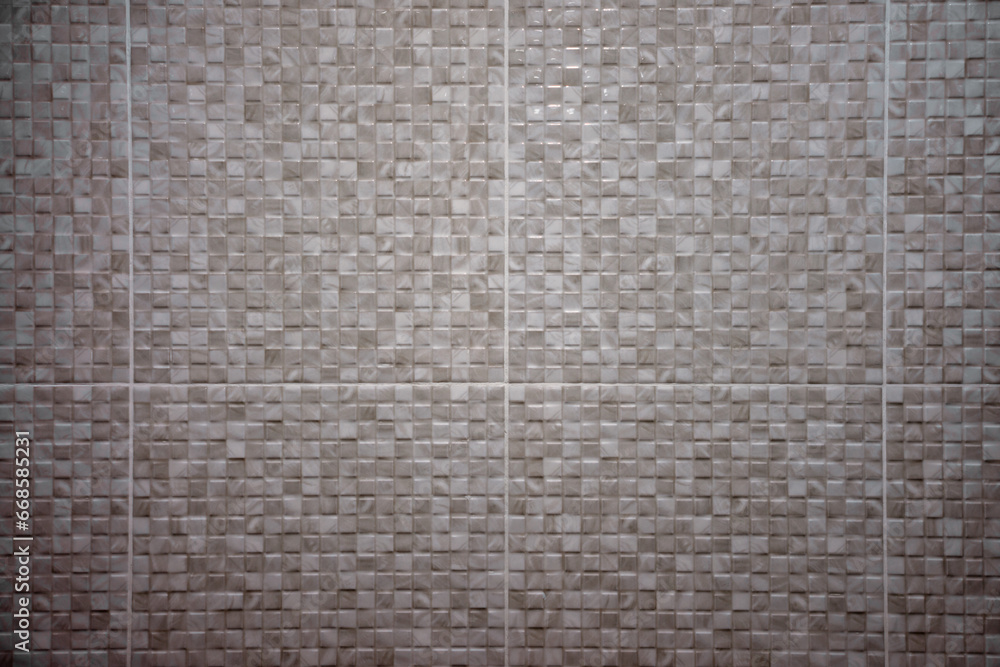 Fototapeta premium Natural marble stone background pattern with high resolution. Top view. Copy space.