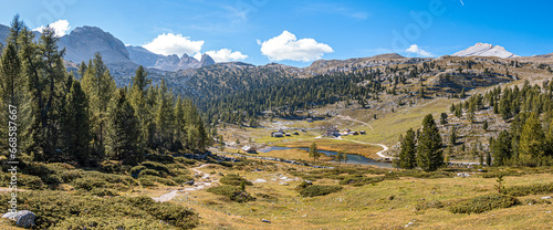 Slika na platnu Panorama Fanes