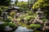 Japanese garden - Generative AI