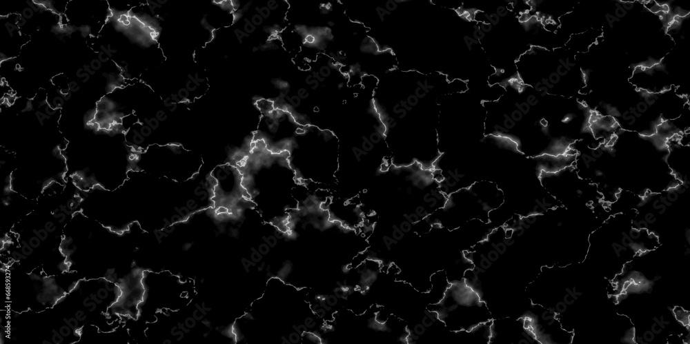Black marble with white veins. Textured of the black marble background. white patterned natural of dark gray marble texture. black Pietra Italian marble texture background.