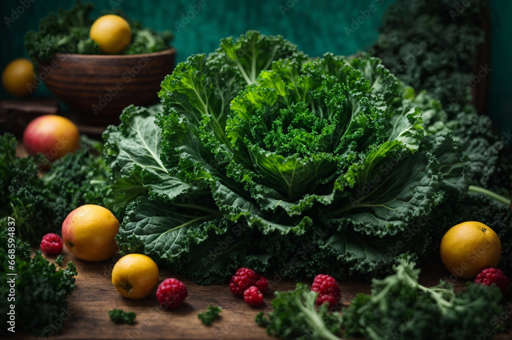 Variety of fresh organic vegetables on rustic wooden background. Variety of fresh organic vegetables on rustic wooden background.