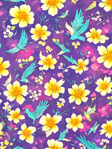 Flower background © adorablepaws