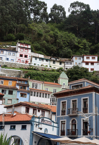 Town of Cudillero, in Asturias (Spain)