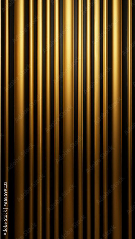 Fototapeta premium Luxury gold curtain background. Vector illustration for your design