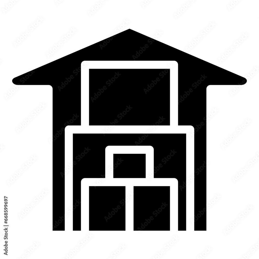 Order And Shipping_warehouse filled outline icon,linear,outline,graphic,illustration Order And Shipping_warehouse filled outline icon,linear,outline,graphic,illustration