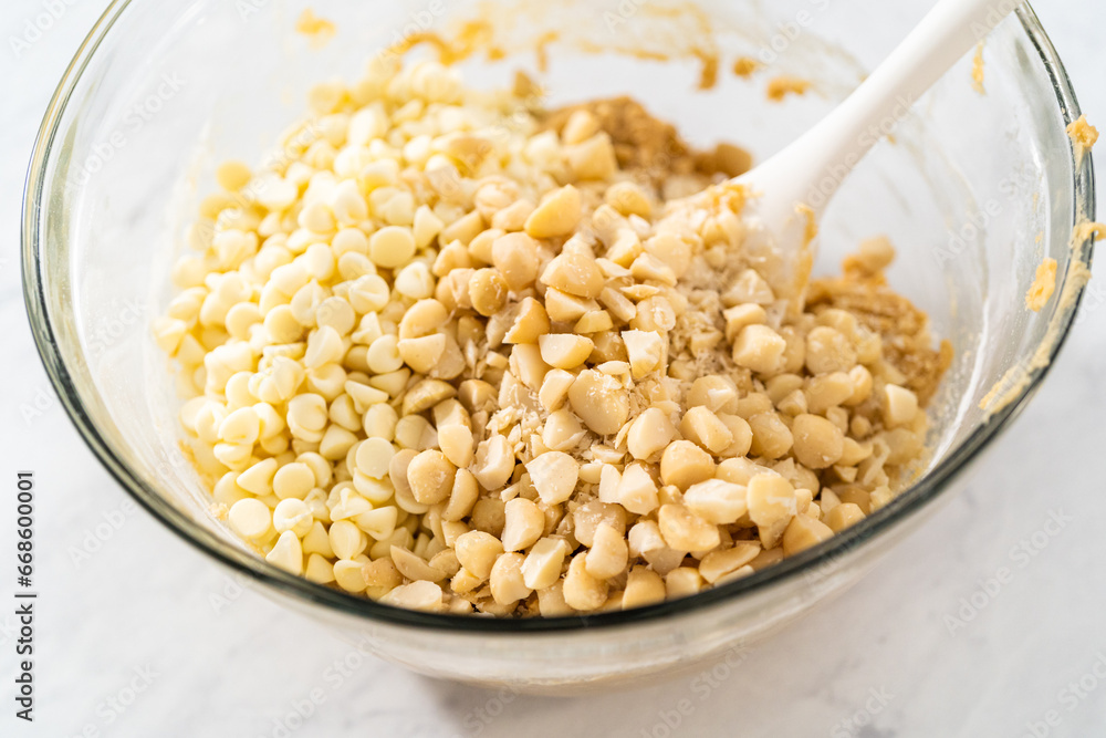 White Chocolate Macadamia Nut Cookies White Chocolate Macadamia Nut Cookies