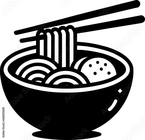 Bakso Meatball Noodle Logo