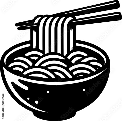 Bakso Meatball Noodle Logo
