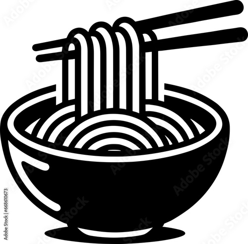 Bakso Meatball Noodle Logo