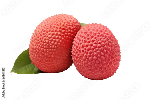 Sweet Lychee Goodness Isolated on Transparent Background