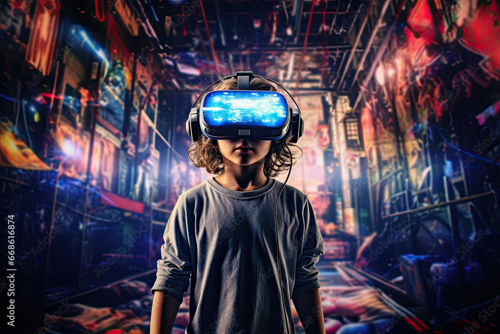 Kid in a Virtual Reality Kid in a Virtual Reality