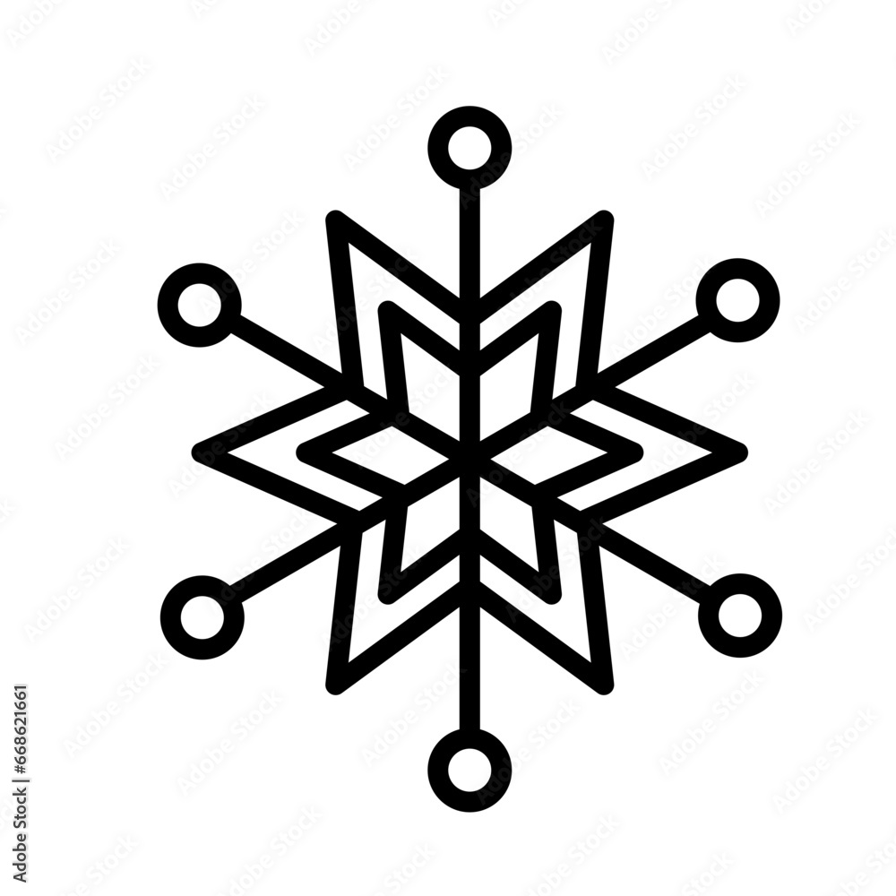 Winter Snowflake Icon Winter Snowflake Icon