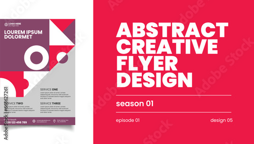 Abstract  Creative Flyer Design. Creative Flyer . Episode 01. Design 05