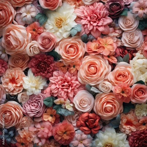bouquet of roses background