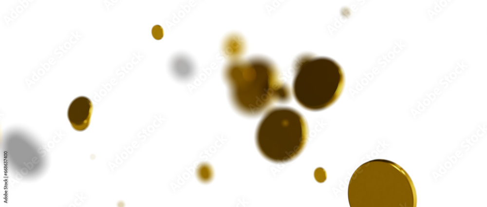 gold Celebration: Captivating 3D Illustration of Shimmering gold Confetti gold Celebration: Captivating 3D Illustration of Shimmering gold Confetti