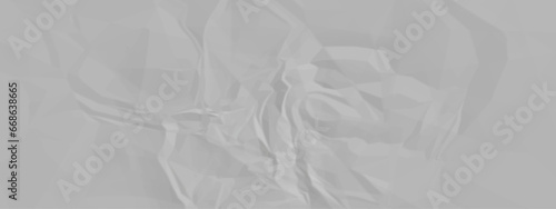 Abstract background of crumpled white paper. White paper sheet texture background. Can use text banners products or business cards your.	
