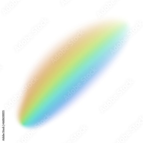abstract rainbow light effect overlay 